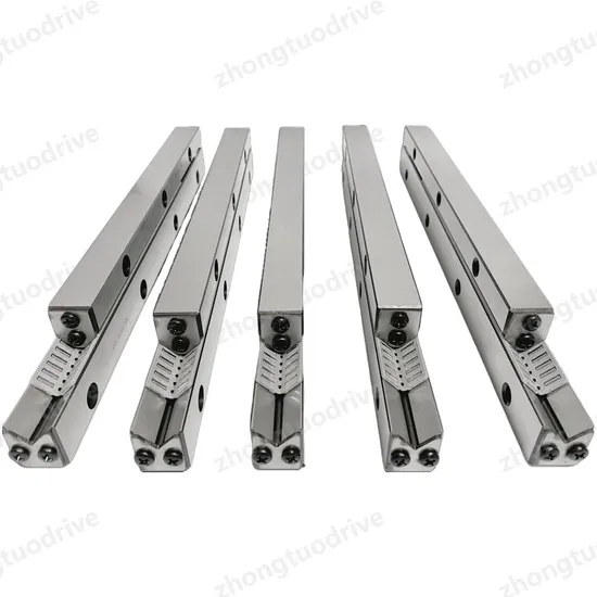  High Precision Needle-Bearing Guideways  for Linear Bearing Cross Roller Guide Rail with MV6035-400MM